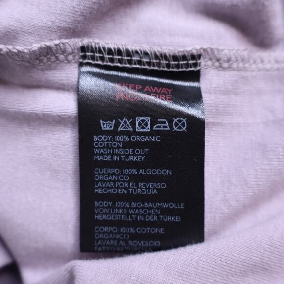 BDG UO Celestial Sun Baby T-Shirt Dusty Purple Cotton Cropped Top Women's S - Picture 9 of 11